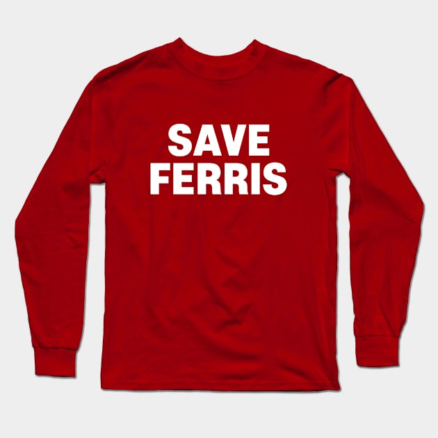 Ferris Bueller Long Sleeve T-Shirt by rezaardo